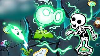 Электродуэт Горохострела и Камыша. РАСТЕНИЯ против ЗОМБИ 2 или PLANTS vs ZOMBIES 2. Серия 164