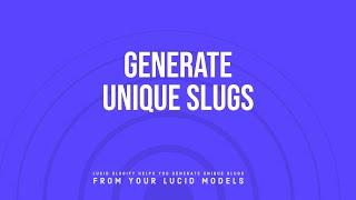 Generate unique post slugs in AdonisJS ( Node.js )