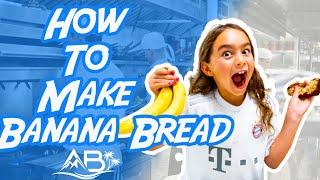 How to Make Vegan Banana Bread for Kids | The Adventure Buddies | Cooking w/ G Muffin