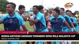 MASYARAKAT SAMBUT TURNAMEN WALIKOTA CUP 2019