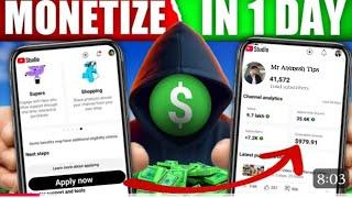 youtube monetize   | how to youtube channel  monetize kaise kare  | full processing | New update 