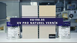 VA190.05 UV Pro Naturel Vernik / Uygulama Videosu #3