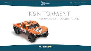 ECX 1/10 K&N Torment 2WD Short Course Truck with LiPo Battery RTR