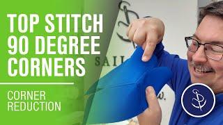 Sewing Corners With Seams And Top Stitching Made Easy