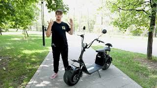 GT-Scooter.ru: Обзор на CityCoco (Ситикоко) GT x7 чёрный