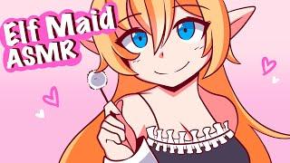 Sweet Elf Maid Cleans Your Ears After A Long Day  | ASMR Roleplay F4A (sounds for sleep & relaxing)