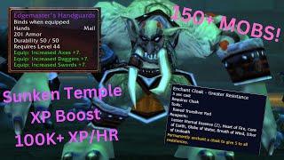 **Mastered** WoW Classic Sunken Temple Mage Solo AoE Farm 150 Mobs Gold XP Boost