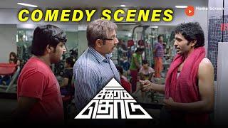 Sigaram Thodu Comedy Scenes | Enjoy Vikram Prabhu's Fun-filled Comedies ! | Vikram Prabhu