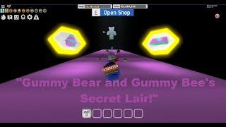 “Gummy Bear and Gummy Bee’s Secret Lair!” - Bee Swarm Simulator - Roblox