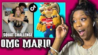 SMG4: Mario Attempts Tik Tok Challenges Reaction!