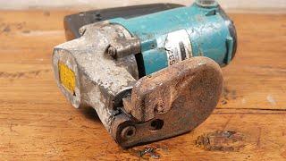 Restoration Of Metal Shear  Makita JS3200 Nibbler