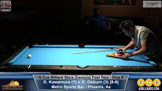 Diamond Pool Tour - Derek Kawamura vs Eric Osburn