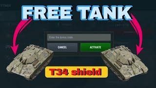 WoT Blitz New bonus code For free tank #wotblitz #ウォットブリッツ #вотблитц