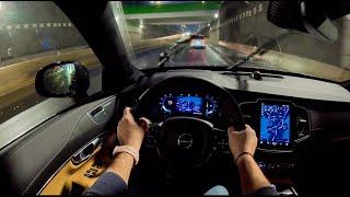2024 Volvo XC90  Night | POV Test Drive #1989 Joe Black