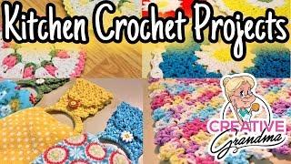 (Top 10) Crochet Projects For Any Kitchen - Show and Tell