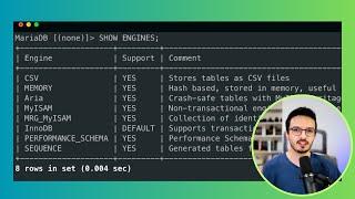 Install MariaDB and get Multiple Storage Engines Automatically