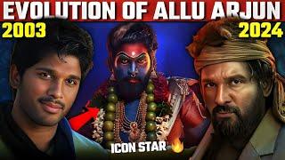 Evolution of Allu Arjun (2003-2024) • From "Gangotri" to "Pushpa 3" | Icon Star 