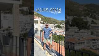 A White Washed Village in Spain, Mijas #mijas #spain #malagaspain #travel #shorts