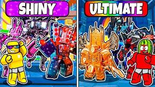 ULTIMATES vs SHINY In Toilet Tower Defense