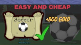 How to do the Soccer quest in Build A Boat For Treasure(2024)