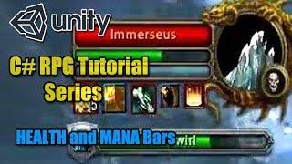 Unity RPG Tutorial - Health and Mana Bars