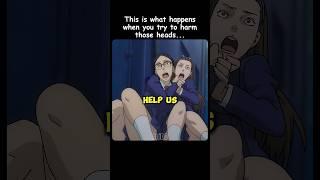 Flying Heads Attacked These Schoolgirls #anime #shorts