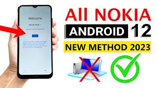 All Nokia ANDROID 12 Google account bypass  100% Working! (No Need computer)