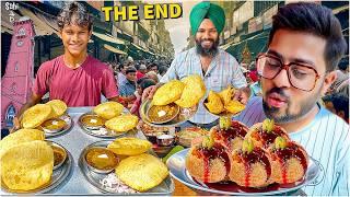 Trying Punjab ka TOP Secret Street Food  Chocolate Golgappa, Pendu Cholu Bhature