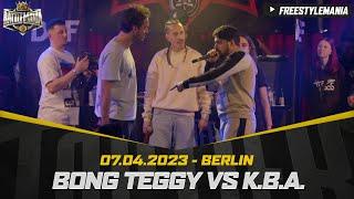 BONG TEGGY VS K.B.A. | Viertelfinale [1/4] - TopTier Takeover Berlin: 07.04.23