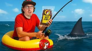 Gas Station Shark Fishing Challenge!