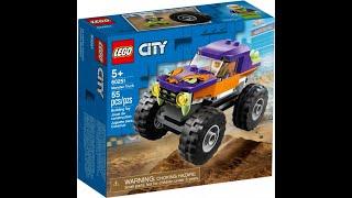 Обзор Конструктор LEGO City Great Vehicles Монстр-трак 55 деталей (60251) из Rozetka