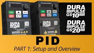 GS10 / GS20 VFD: PID Quick Start Part 1 at AutomationDirect