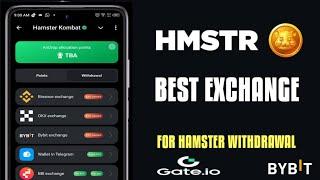 Best Exchange for Hamster Kombat Withdrawal | Top Platforms to Withdraw Your Tokens"