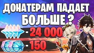 ДОНАТЕР ОТКРЫВАЕТ МОЛИТВЫ | 150+ РОЛЛ БАННЕРОВ Genshin Impact