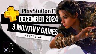 PlayStation Plus Essential December 2024 Monthly Games | PS Plus December 2024