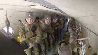 Первый прыжок с парашютом | The first parachute jump in the Russian army