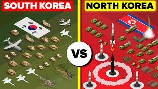 SOUTH KOREA vs NORTH KOREA - 2024 Military/Army Comparison