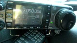 Прием КВ на трансивер ICOM-7000