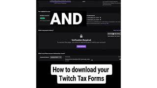 1099 Tax Forms for Twitch