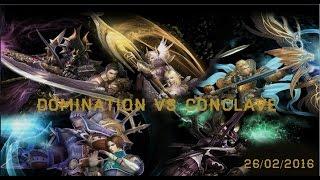 R2 Online Domination vs Conclave 26/02/2016