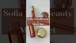 MINIMALIST MAKEUP LOOK w/MERIT BEAUTY  Sofia Sees Beauty x Merit Set 15% OFF