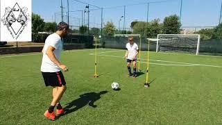 #Calcio #Tecnicaindividuale #Soccer Basic First Touch cognitive Training  Player Fabiano Colombino