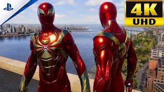 (PS5) SPIDER MAN 2 | IRON SPIDER ARMOUR SUIT | Gameplay | 4K60FPS