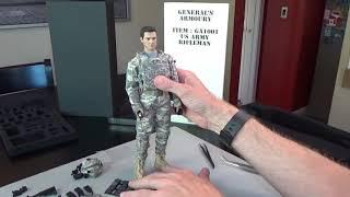 Unboxing & Build of the 1 6 Scale General's Armoury US Army Rifleman Action Figure