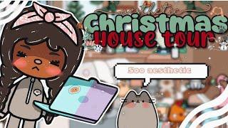 Toca free Christmas house tour️🫧️| toca_gohar1| voiced"️