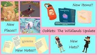 Ooblets: The Wildland Update: New areas, items, hats, notes, and more!!!