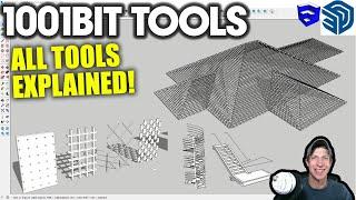 1001Bit Tools for SketchUp - The ULTIMATE GUIDE! (Free Extension)