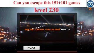 Can you escape this 151+101 games level 230 - SECRET UNDER THE MARINE PART 9 - Complete Game