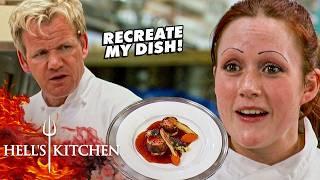 Black Jacket Chefs Replicate Gordon Ramsay's Dish by Only Tasting | Hell's Kitchen