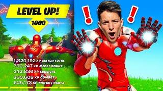 SBLOCCO IRON MAN, SKIN *FINALE* LIVELLO 100! (SEASON 4)  Fortnite